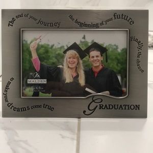 Graduation picture frame Malden design